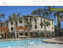 Tablet Screenshot of liveatchapelcreek.com